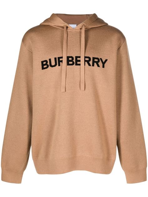 burberry heart intarsia hoodie|Burberry: Brown Intarsia Hoodie .